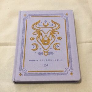 Taurus Zodiac Hardcover Journal